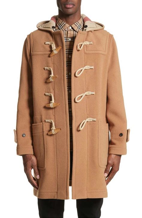 duffle coat womens burberry|burberry duffle coat men.